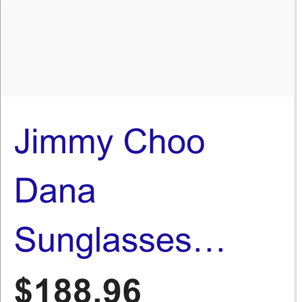 Jimmy Choo Dana Sunglasses